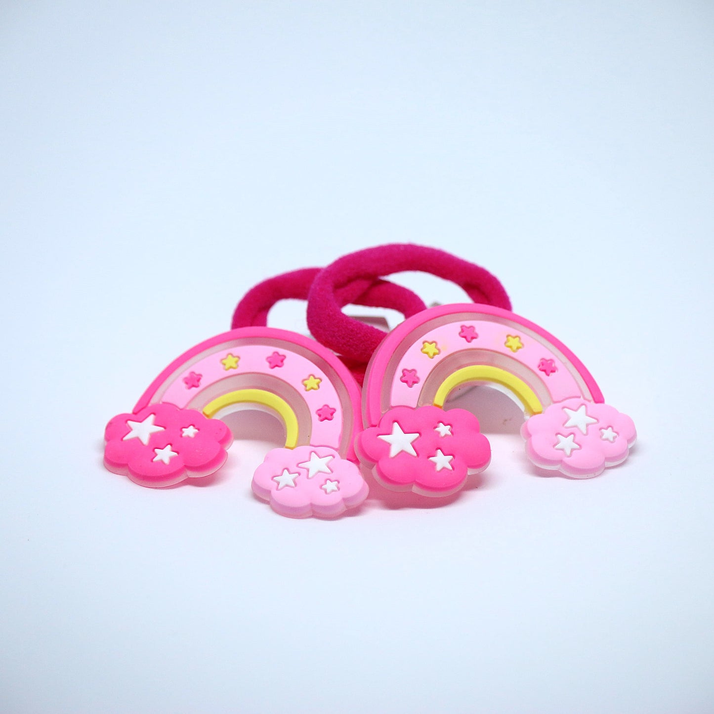 Rainbow Rubber Bands - Bright Pink