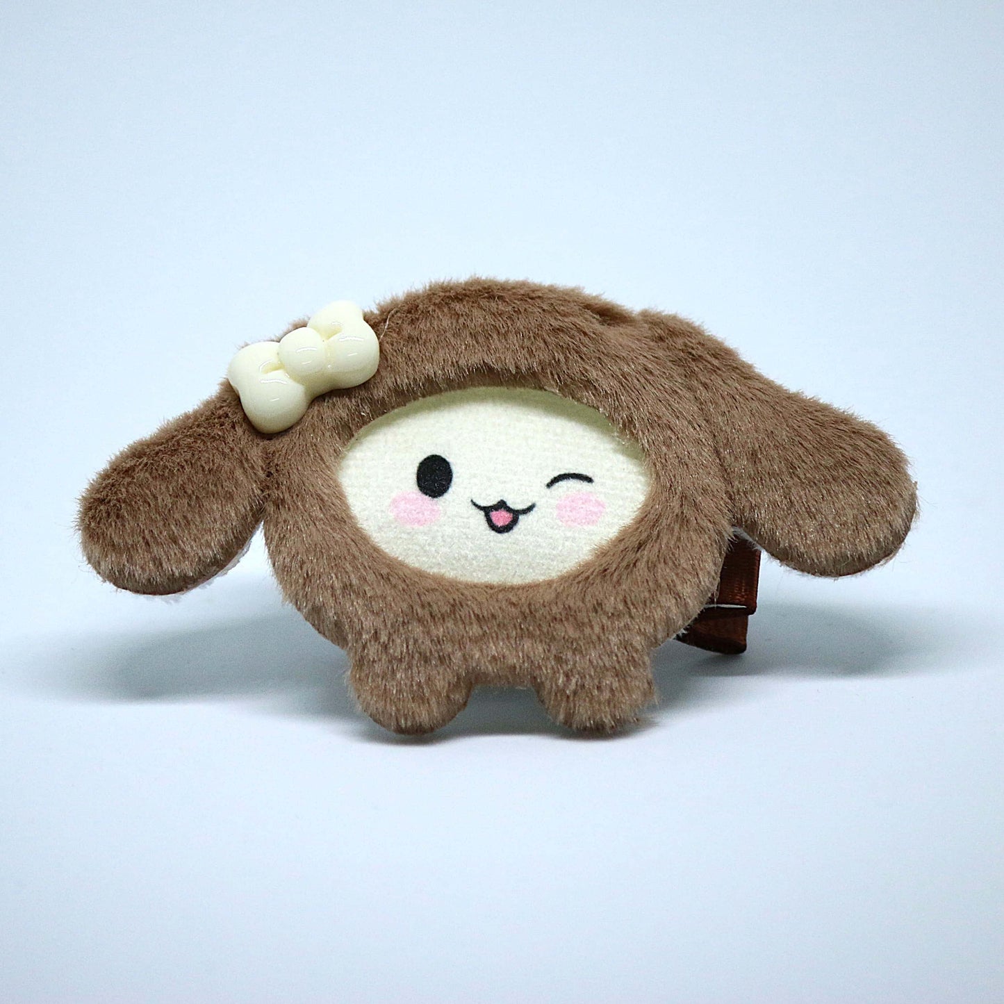 Adorable Brown Bunny Hair Clip