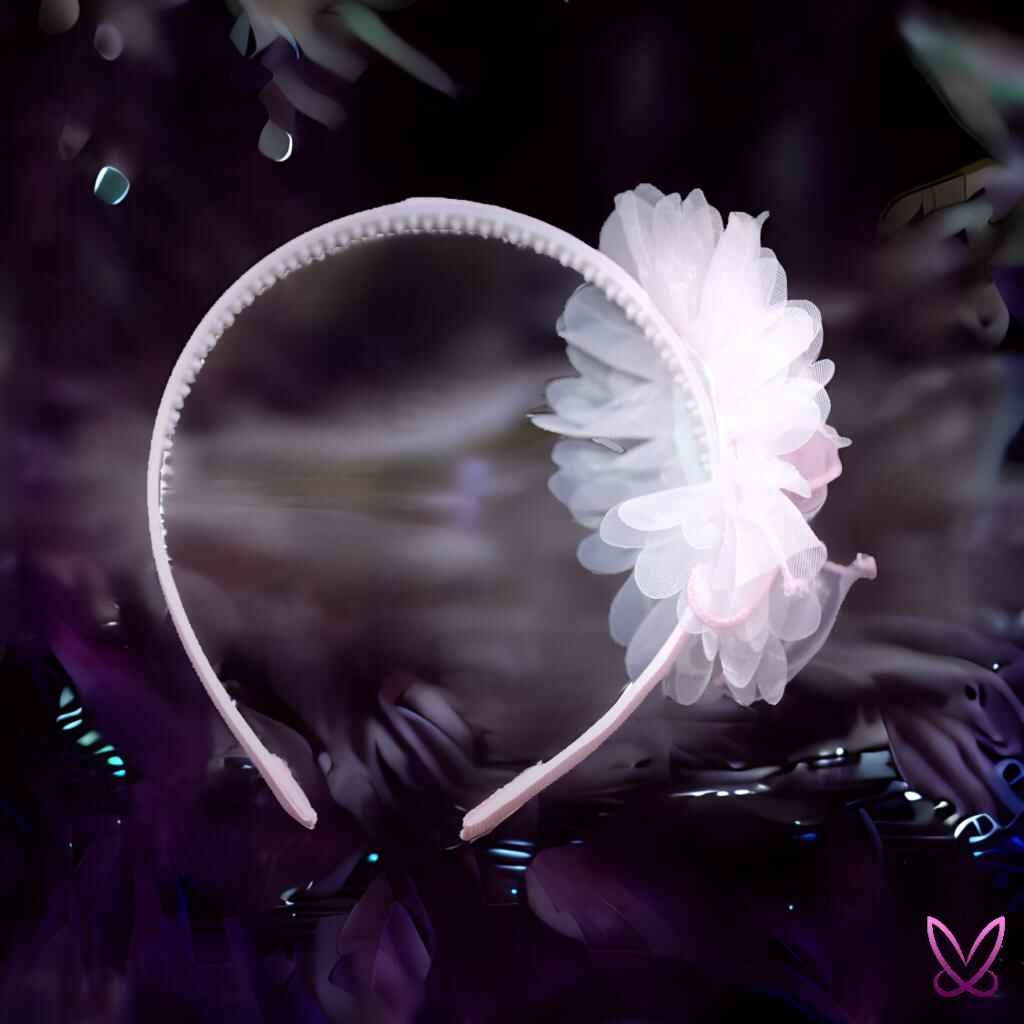 Bunny Ear Hairband - Baby Pink with Pink Ears