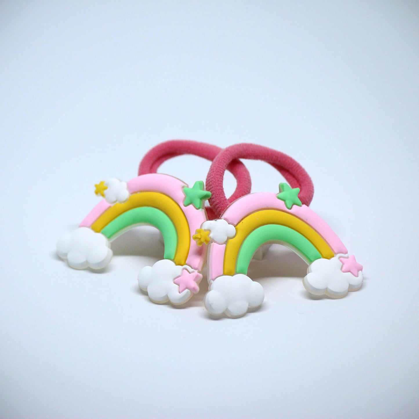 Rainbow Rubber Bands - Dark Pink
