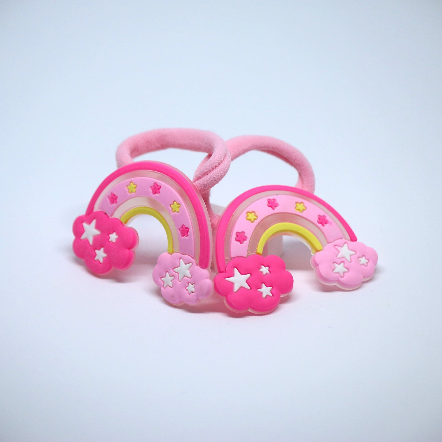Rainbow Rubber Bands - Baby Pink