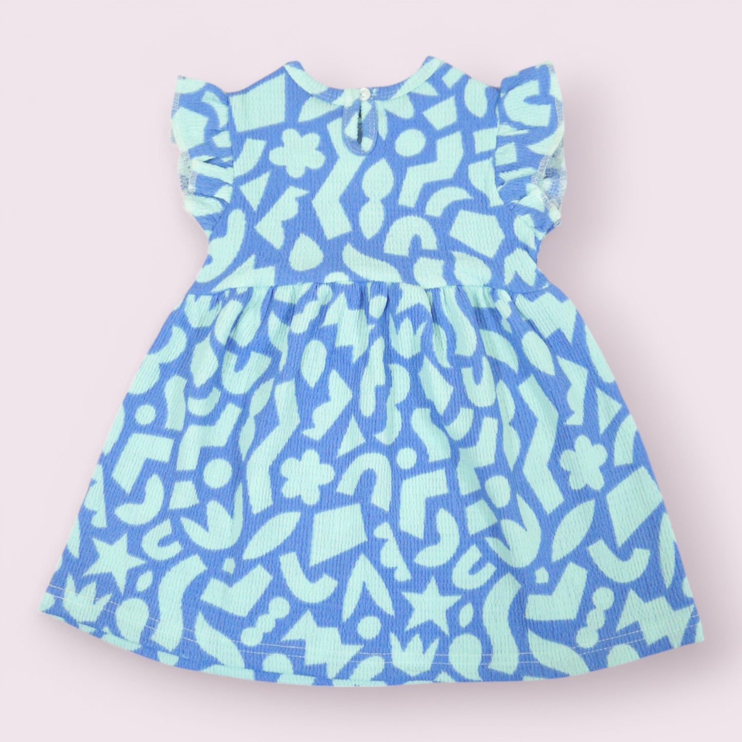 Bliss Frill-Sleeved Knitted Frock