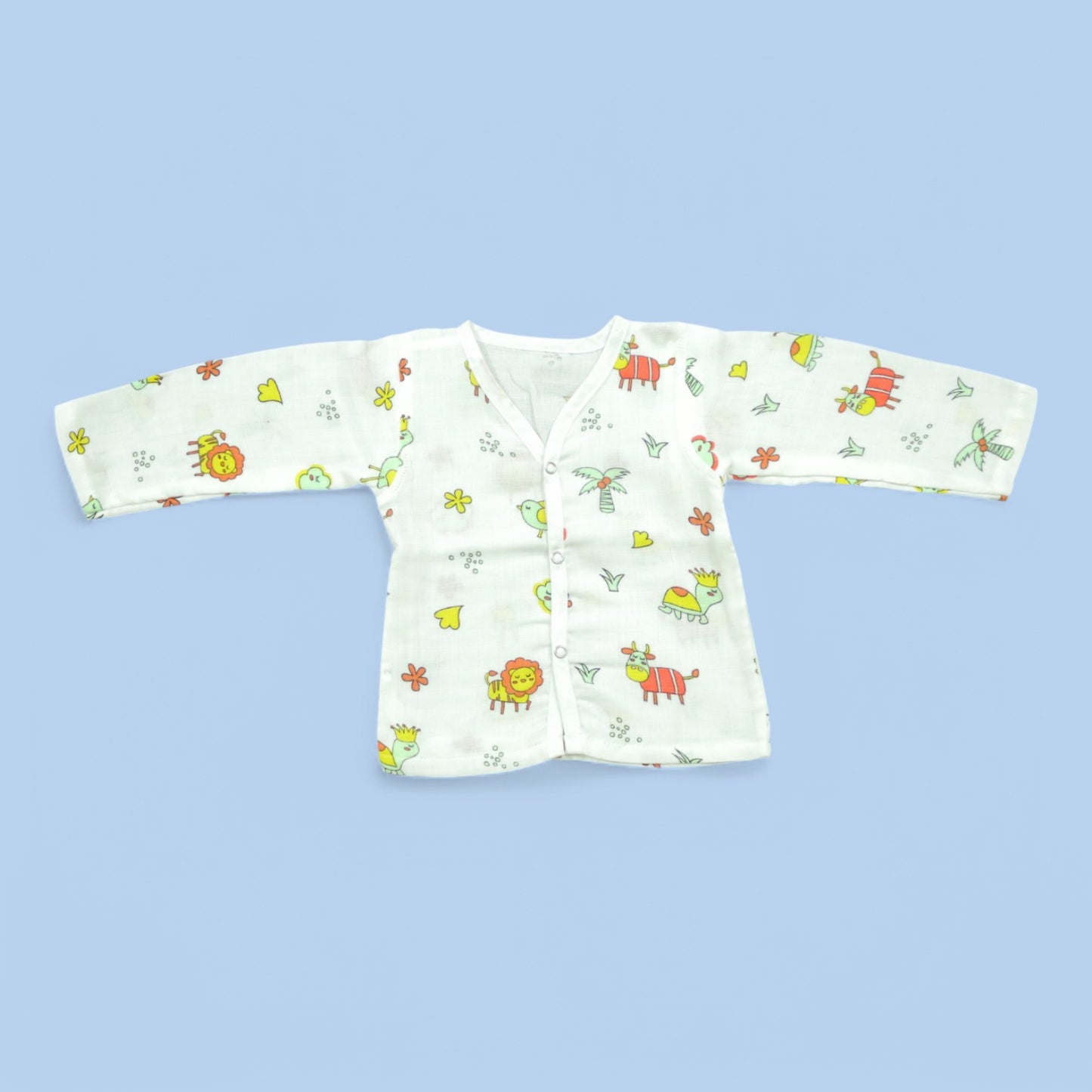 Adorable Jungle Adventure Full Pant Muslin Co-ord Set