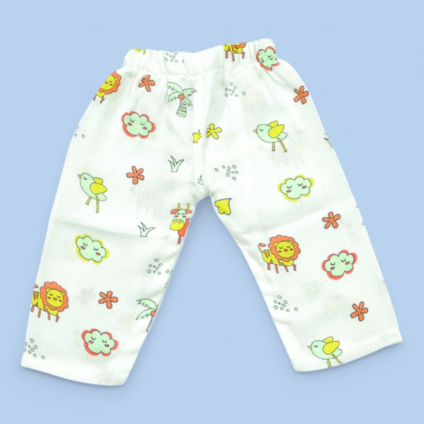 Adorable Jungle Adventure Full Pant Muslin Co-ord Set