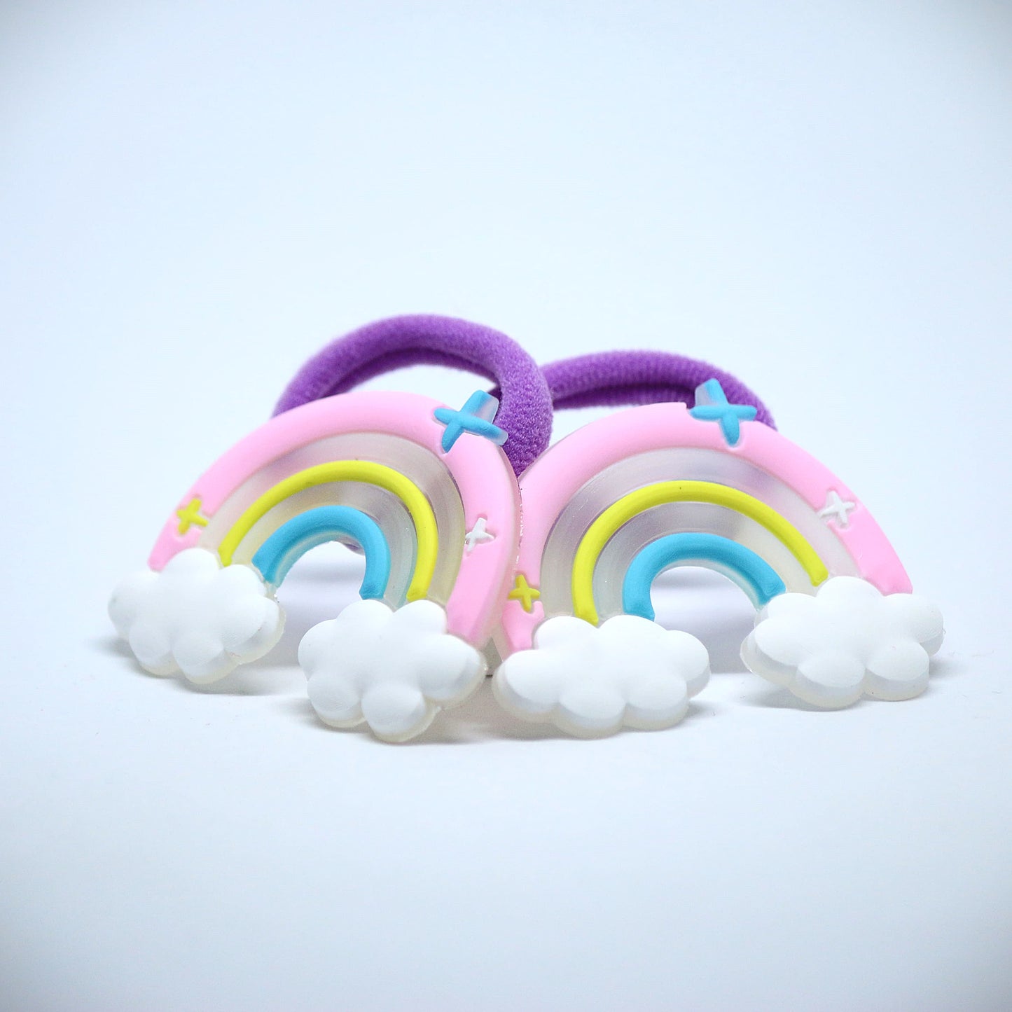 Rainbow Rubber Bands - Purple