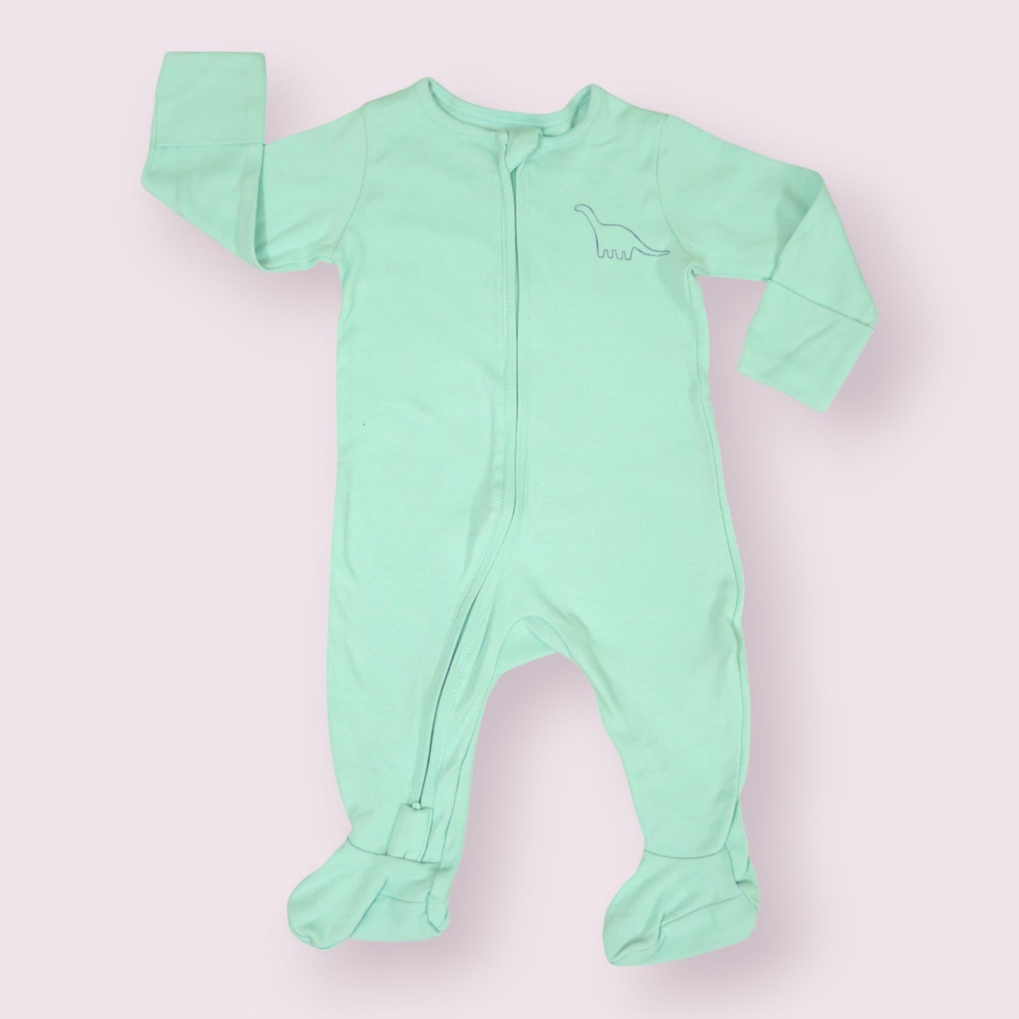 Dino Zip Romper – Soft and Fun for Little Adventurers