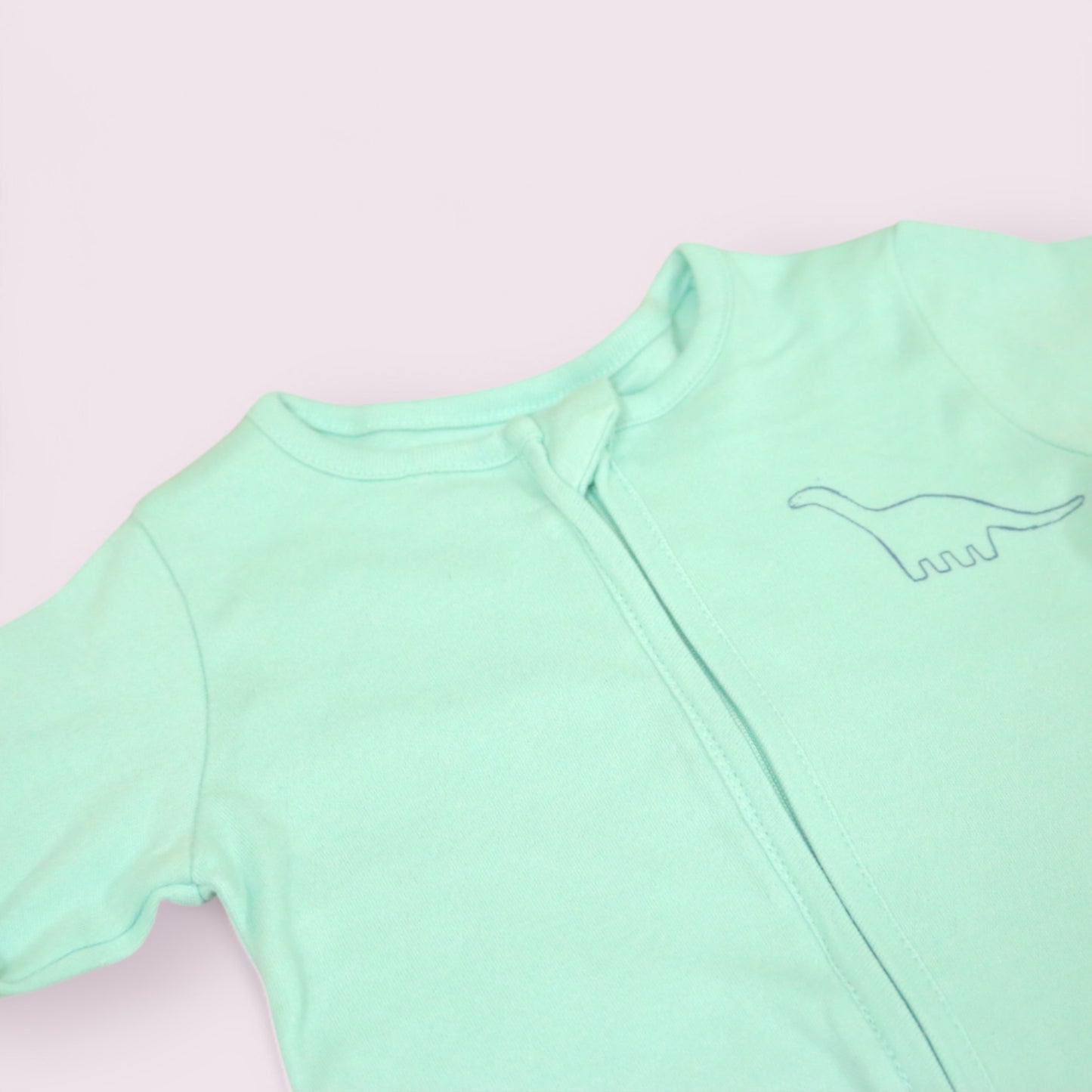 Dino Zip Romper – Soft and Fun for Little Adventurers