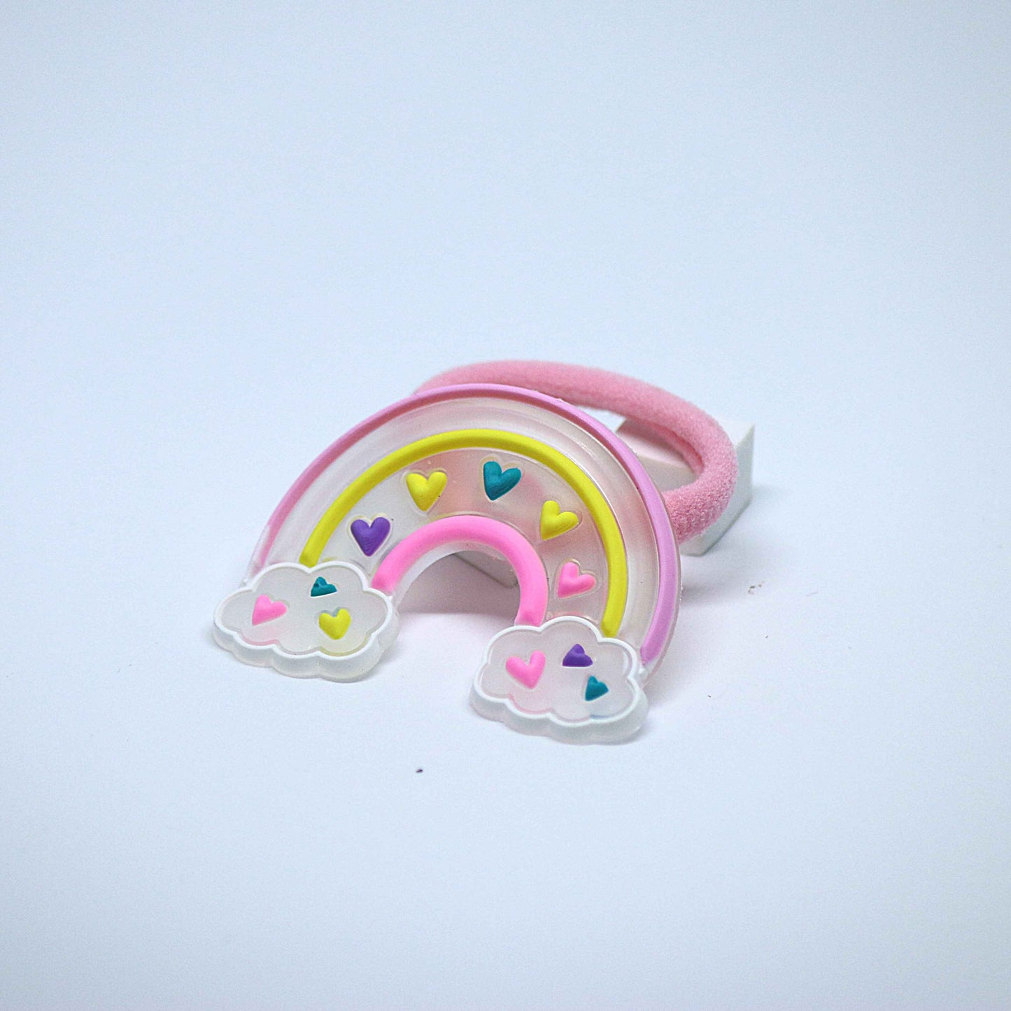 Rainbow Rubber Bands - Baby Pink